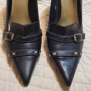 Nine West black heels
